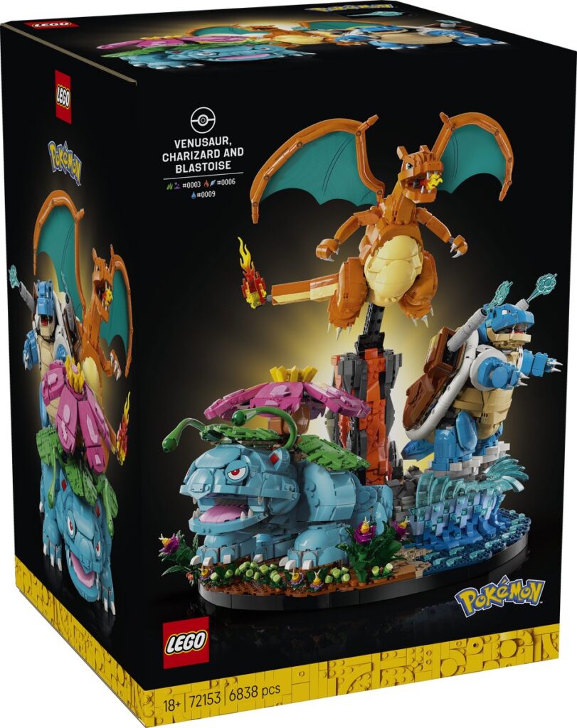 Pokemon Lego Venusaur, Charizard And Blastoise #72153
